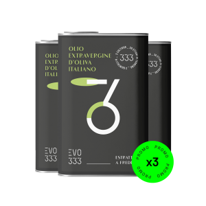 3 packs of 3 cans of 100% Italian extra virgin olive oil (500 ml)