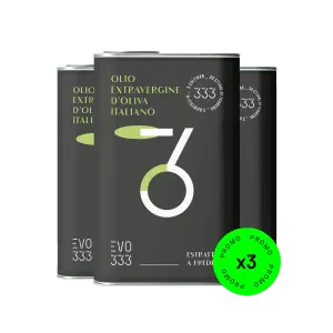 3 packs of 3 cans of 100% Italian extra virgin olive oil (500 ml)