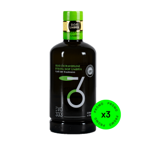 3 bottles of 500ml DOP extra virgin olive oil