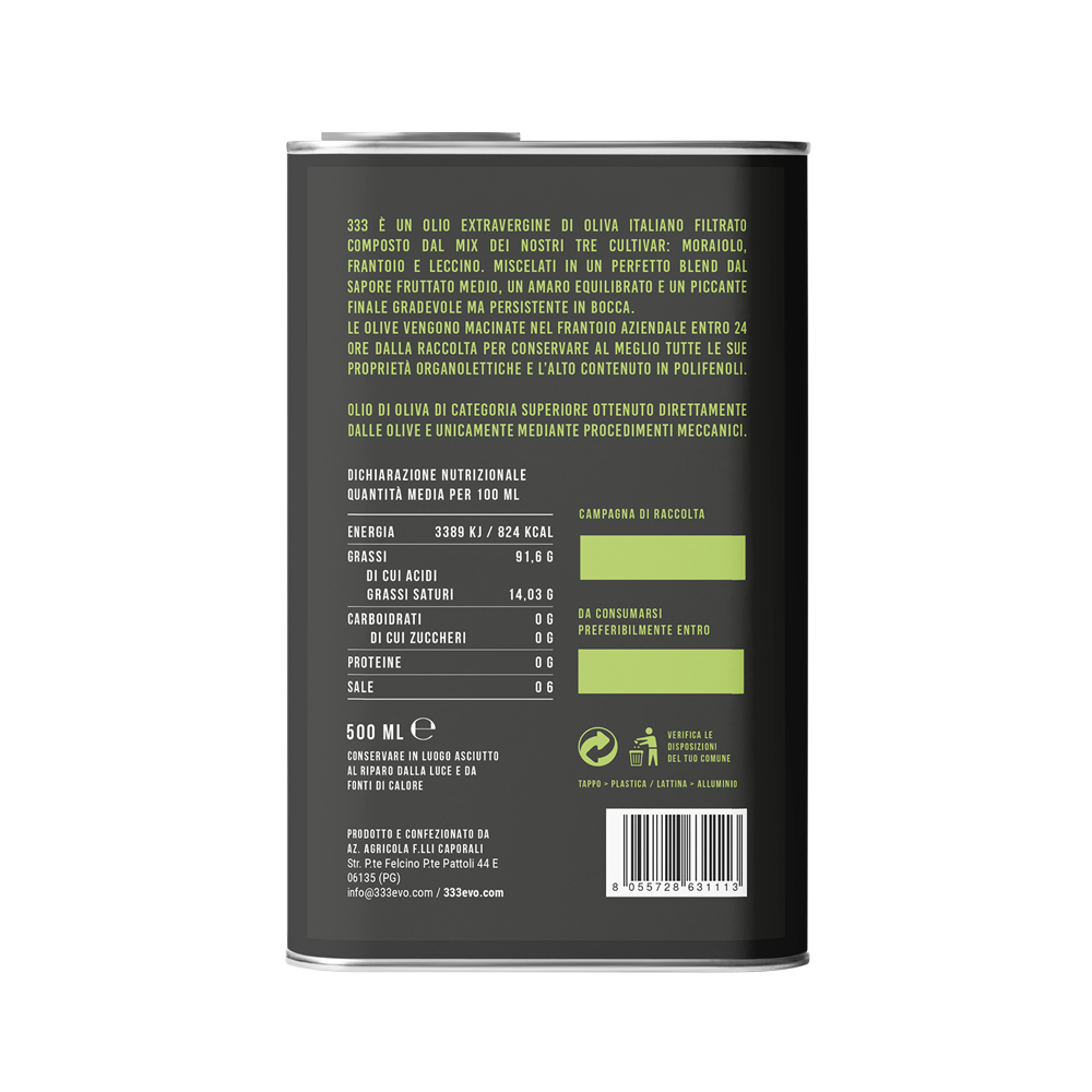 3 Boxes of 3 Cans of 100% Italian EVO Oil, 500ml - Image 3