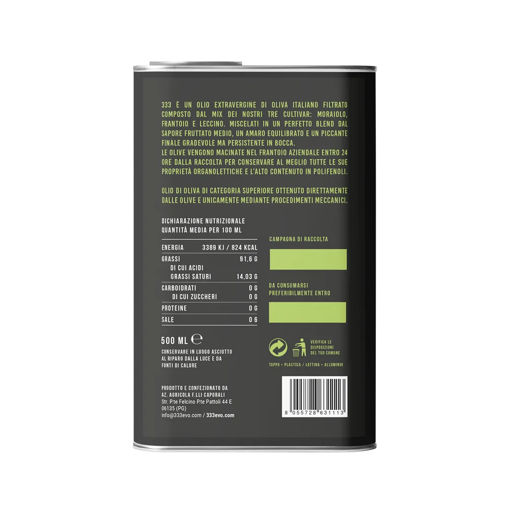 Box 3 Lattine EVO 100% Italiano 500ml - immagine 3