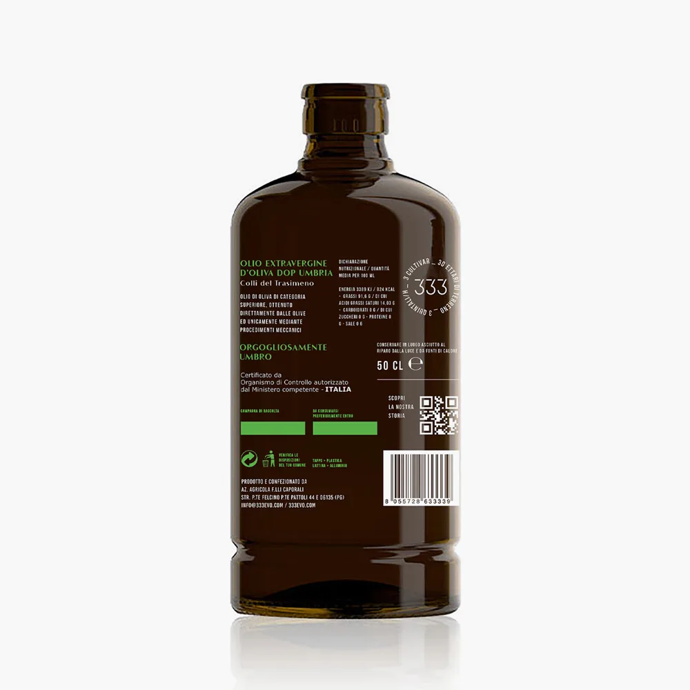 New Oil 2025 – 500ml EVO DOP Bottle - Image 2